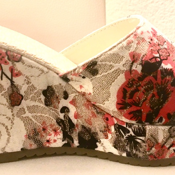 FLASH SALE😍BEAUTIFUL open toe with sparkle glitter all over dressy or casual … - Picture 13 of 16